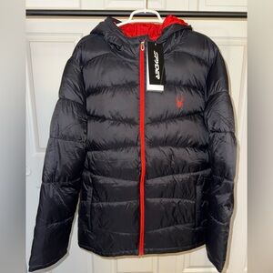 New Spyder District Puffer Jacket Insulated